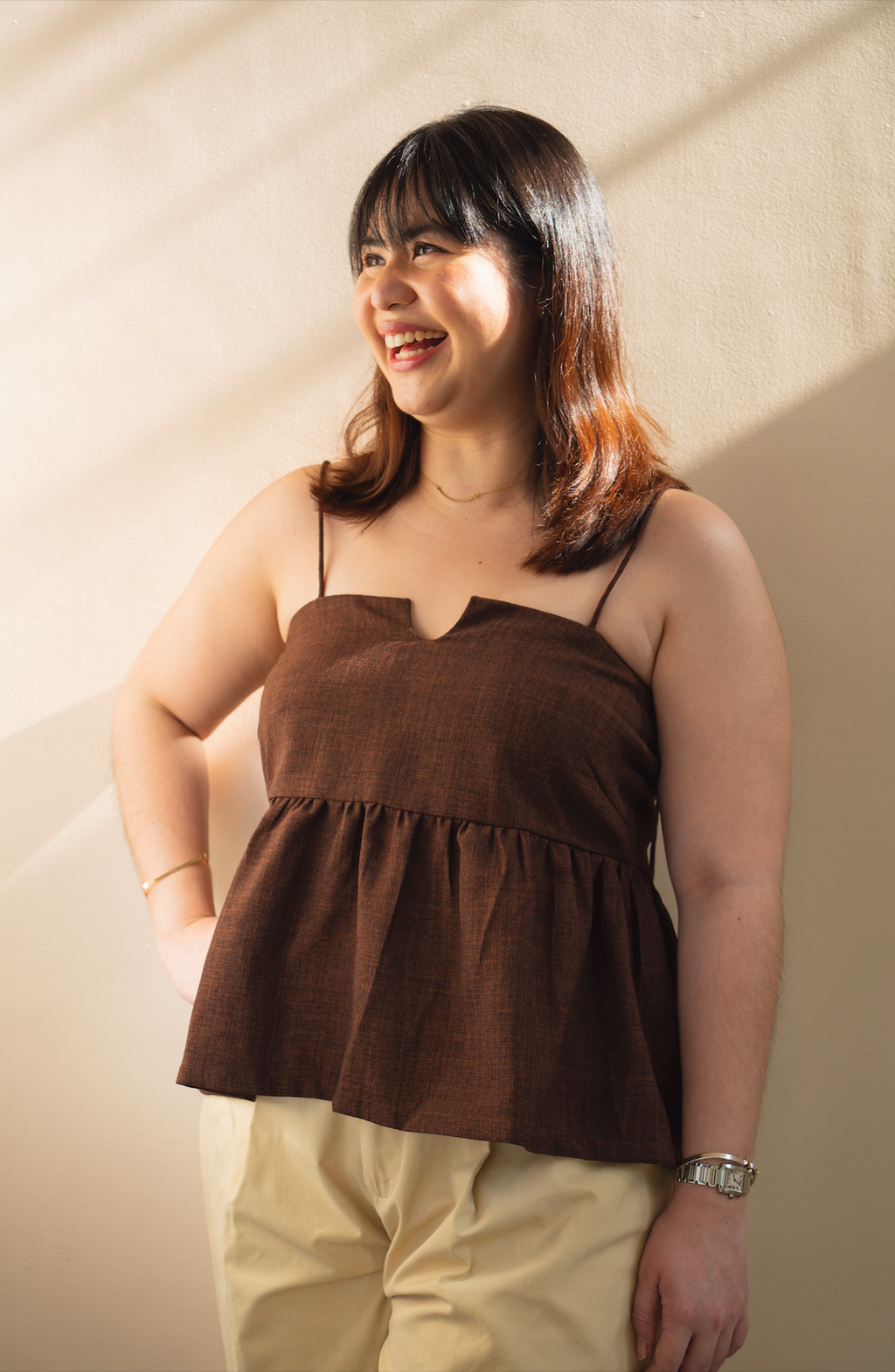Bonita Top in Espresso