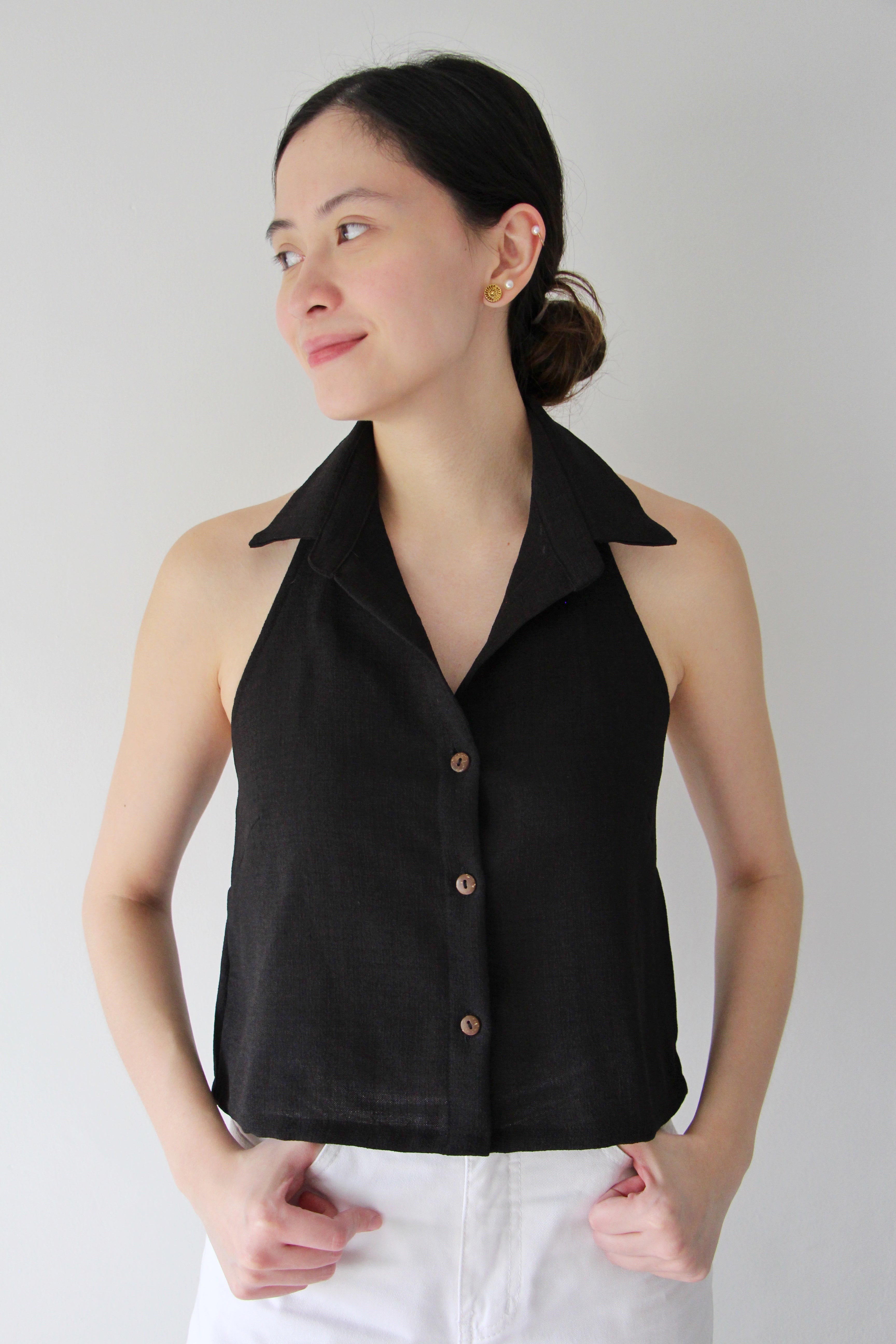 Ligera Top in Charcoal