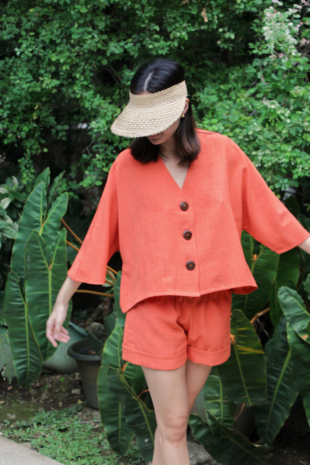 Juntos Long-sleeved Top in Sunset