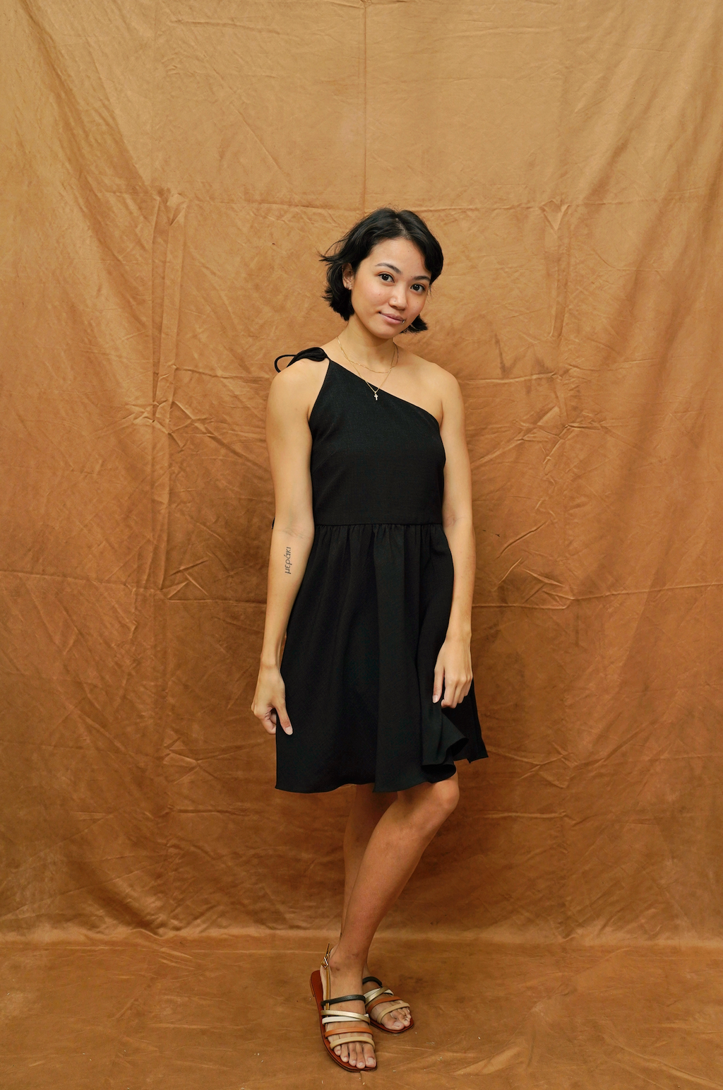 Alegre Dress in Charcoal
