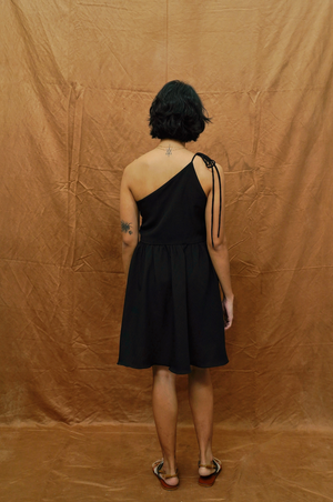 Alegre Dress in Charcoal